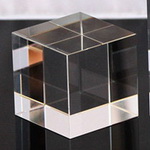 K9 Optical Crystal Cube 70x70x70mm