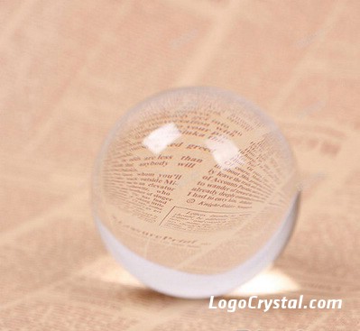 80mm transparente bola de cristal 